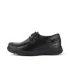 Mocassins Reasan en cuir noir pour garçons Mocassins Reasan en cuir noir pour garçons