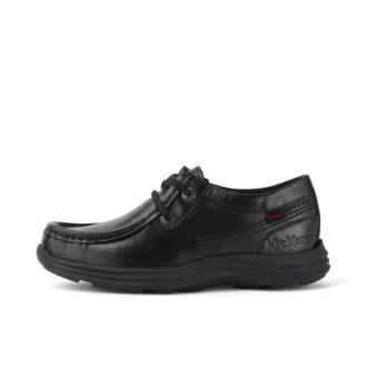 Mocassins Reasan en cuir noir pour garçons