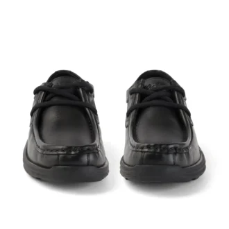 Mocassins Reasan en cuir noir pour garçons