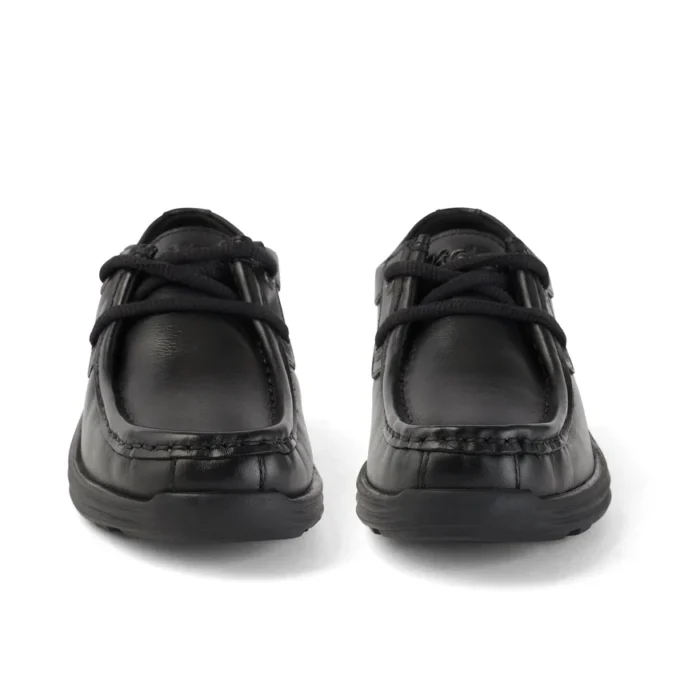 Mocassins Reasan en cuir noir pour garçons Mocassins Reasan en cuir noir pour garçons
