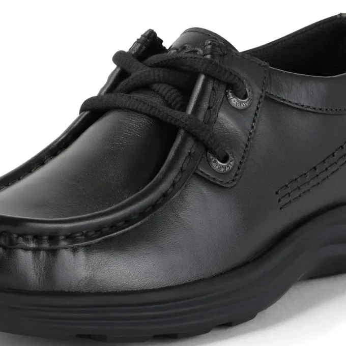 Mocassins Reasan en cuir noir pour garçons Mocassins Reasan en cuir noir pour garçons