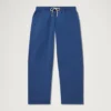 Pantalon à cordon de serrage à jambes larges Kickers pour homme adulte Bleu marine Pantalon à cordon de serrage à jambes larges Kickers pour homme adulte Bleu marine