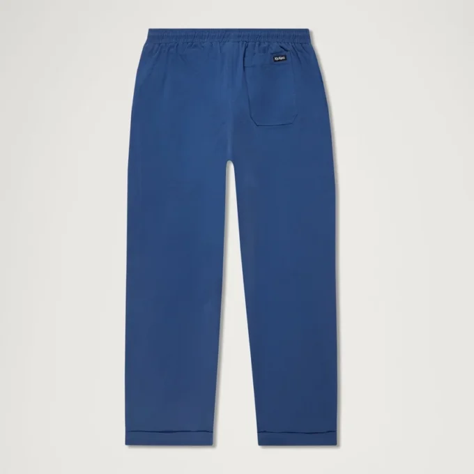 Pantalon à cordon de serrage à jambes larges Kickers pour homme adulte Bleu marine Pantalon à cordon de serrage à jambes larges Kickers pour homme adulte Bleu marine
