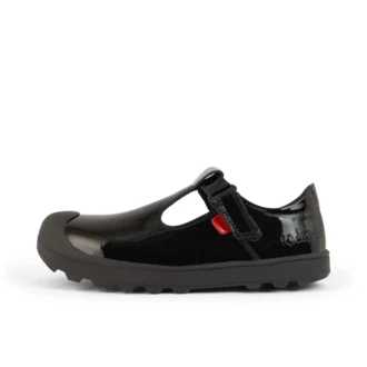 Plunk MJ en cuir noir pour filles