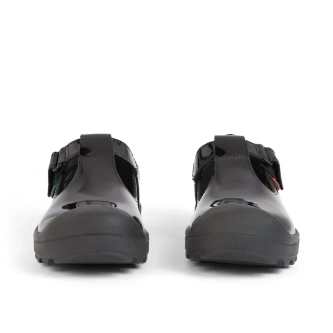 Plunk MJ en cuir noir pour filles Plunk MJ en cuir noir pour filles
