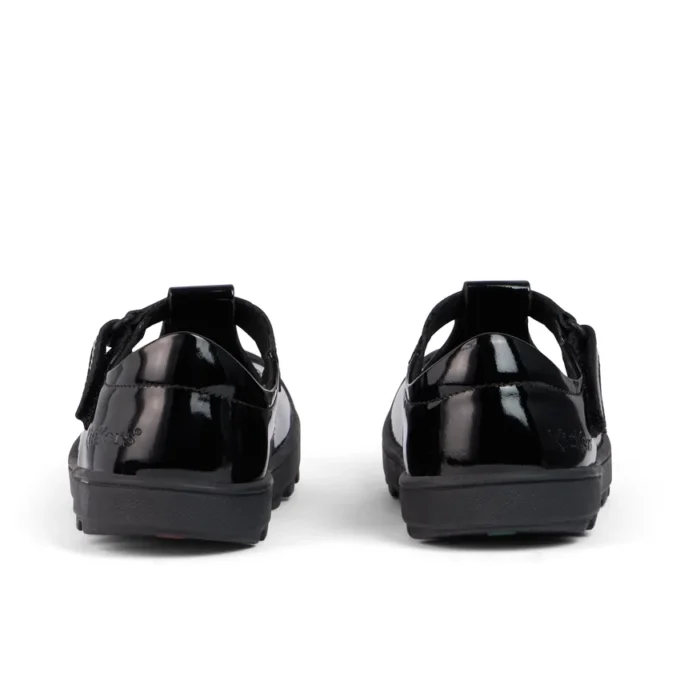Plunk MJ en cuir noir pour filles Plunk MJ en cuir noir pour filles