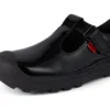 Plunk MJ en cuir noir pour filles Plunk MJ en cuir noir pour filles