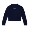 Pull-over à col bateau et manches larges Kickers bleu marine pour femme Pull-over à col bateau et manches larges Kickers bleu marine pour femme