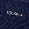 Pull-over à col bateau et manches larges Kickers bleu marine pour femme Pull-over à col bateau et manches larges Kickers bleu marine pour femme