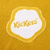Pull-over unisexe pour adulte Kickers Classic en maille jacquard jaune