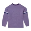 Pull unisexe adulte Kickers avec logo sur la poitrine, violet