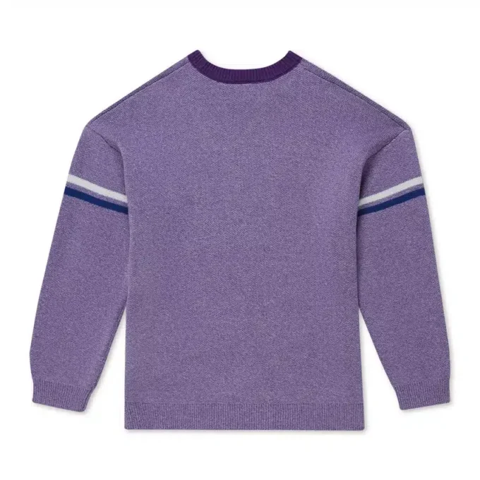 Pull unisexe adulte Kickers avec logo sur la poitrine, violet