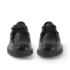 Reasan Moc en cuir noir pour jeunes hommes Reasan Moc en cuir noir pour jeunes hommes