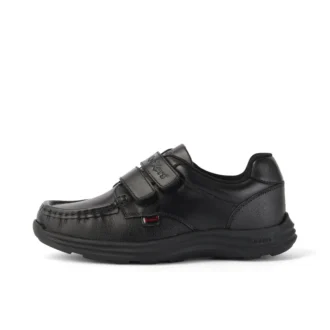 Reasan Twin Vel en cuir noir pour garçons