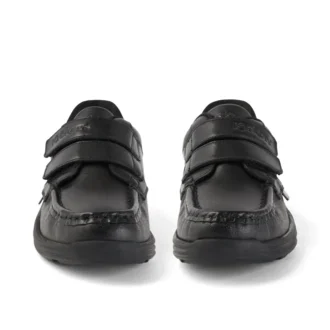 Reasan Twin Vel en cuir noir pour garçons