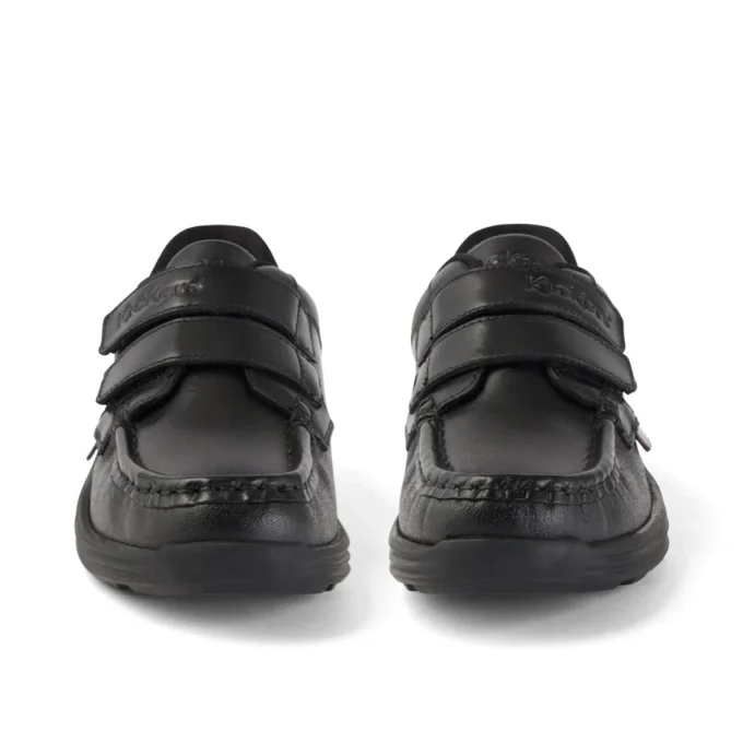 Reasan Twin Vel en cuir noir pour garçons
