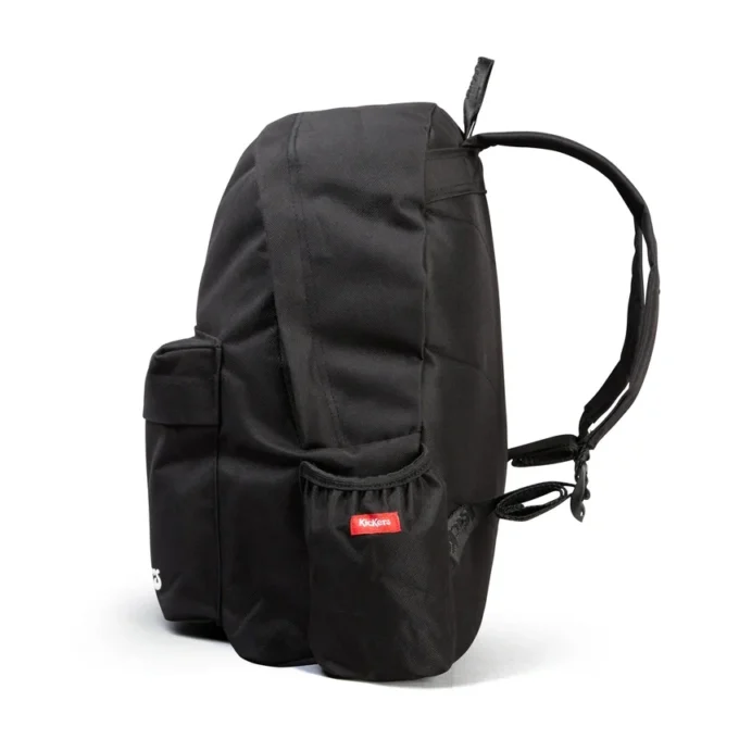 Sac à dos unisexe Comet en polyester noir Sac à dos unisexe Comet en polyester noir