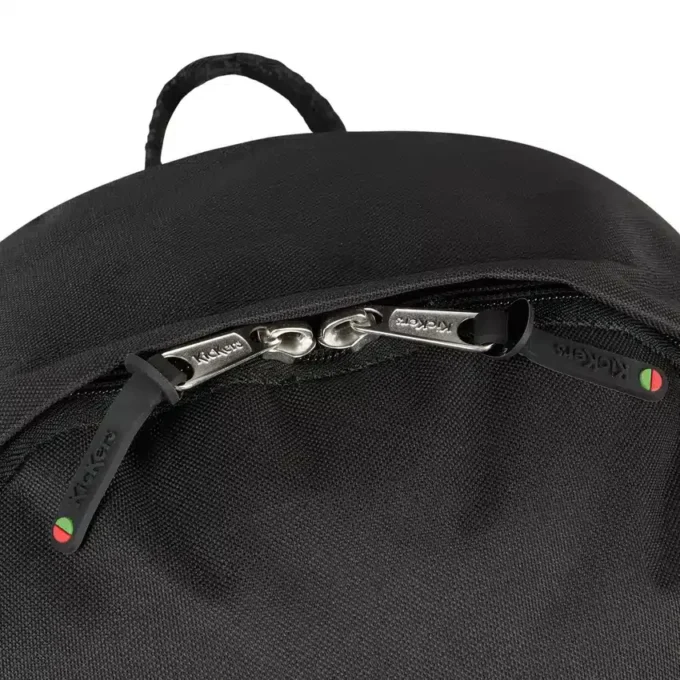Sac à dos unisexe Comet en polyester noir Sac à dos unisexe Comet en polyester noir