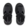 Sandales en cuir Kenzi pour jeunes filles, noir Sandales en cuir Kenzi pour jeunes filles, noir