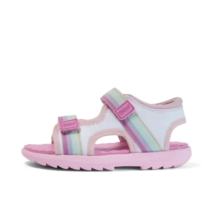 Sandales Kickster pour filles, blanc Sandales Kickster pour filles, blanc