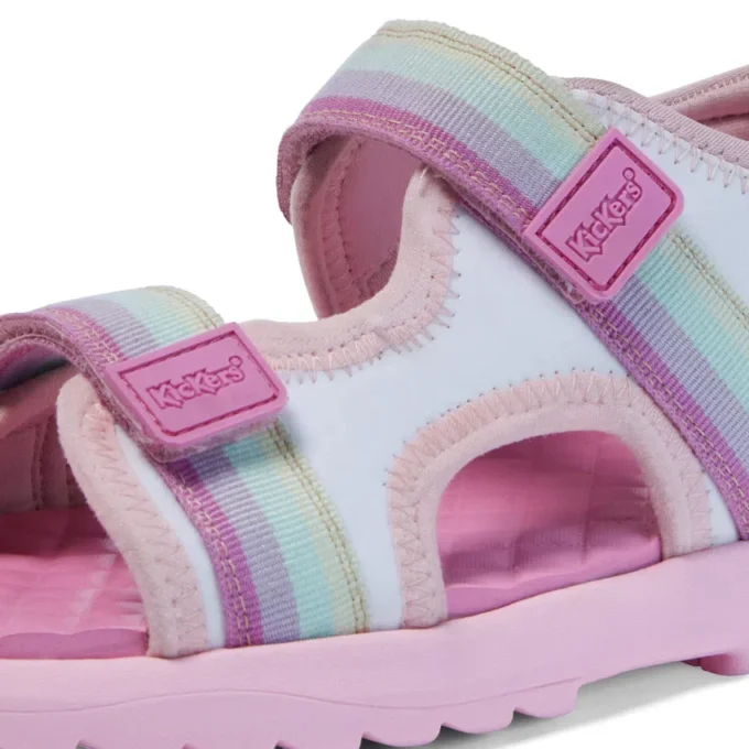 Sandales Kickster pour filles, blanc Sandales Kickster pour filles, blanc