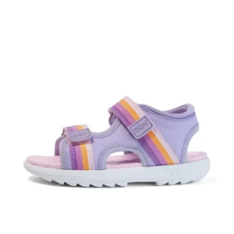 Sandales Kickster pour filles junior, violettes Sandales Kickster pour filles junior, violettes