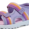 Sandales Kickster pour filles junior, violettes