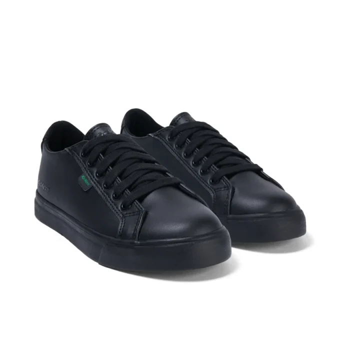 Sandales Tovni Lacer en cuir synthétique noir unisexe junior