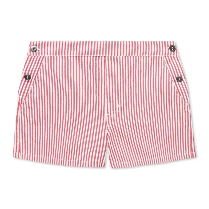 Short micro classique Kickers pour femme, rouge