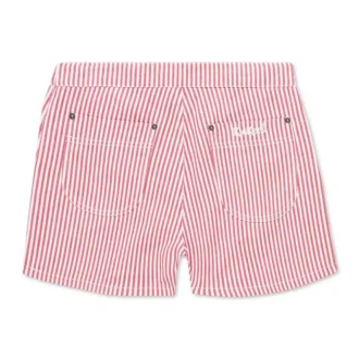 Short micro classique Kickers pour femme, rouge