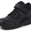 Stomper Hi en cuir noir pour garçons en bas âge Stomper Hi en cuir noir pour garçons en bas âge