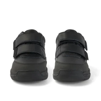 Stomper Mid en cuir noir pour garçons