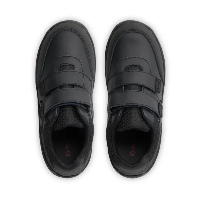 Stomper Mid en cuir noir pour garçons Stomper Mid en cuir noir pour garçons