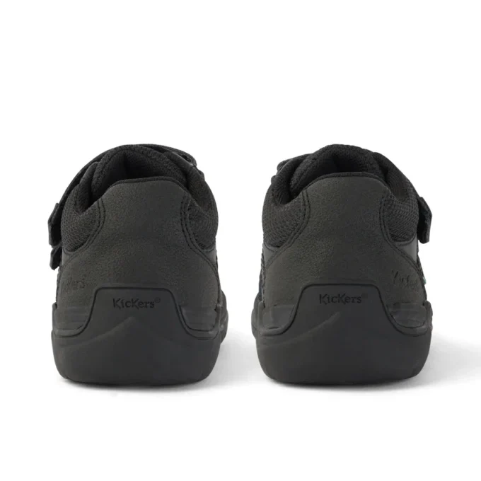 Stomper Mid en cuir noir pour garçons en bas âge Stomper Mid en cuir noir pour garçons en bas âge