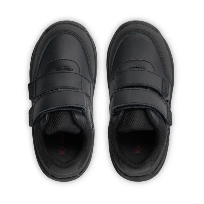 Stomper Mid en cuir noir pour garçons en bas âge Stomper Mid en cuir noir pour garçons en bas âge