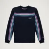 Sweat-shirt à col rond Kickers bleu marine pour homme Sweat-shirt à col rond Kickers bleu marine pour homme