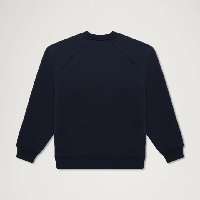 Sweat-shirt unisexe classique Kickers bleu marine pour adulte