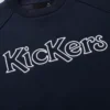 Sweat-shirt unisexe classique Kickers bleu marine pour adulte