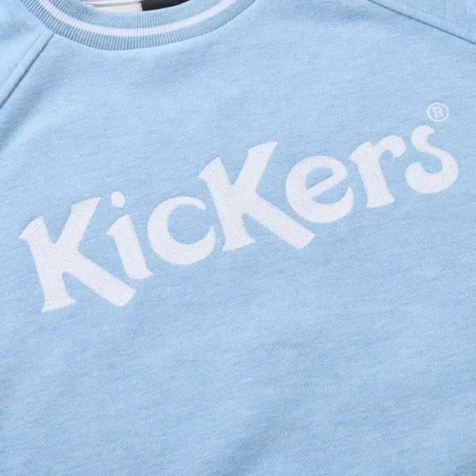 Sweat-shirt unisexe pour adulte Kickers Classic Crew bleu Sweat-shirt unisexe pour adulte Kickers Classic Crew bleu