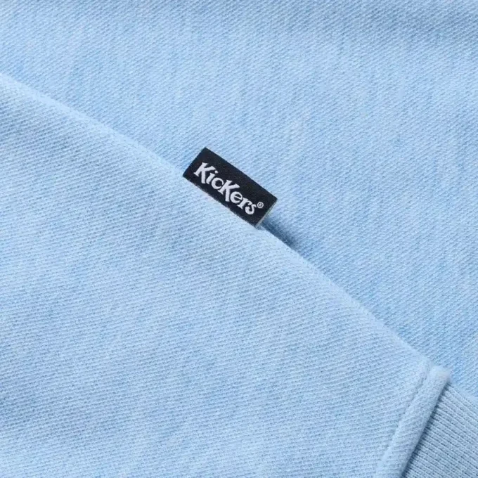 Sweat-shirt unisexe pour adulte Kickers Classic Crew bleu Sweat-shirt unisexe pour adulte Kickers Classic Crew bleu