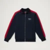 Sweat-shirt zippé classique Kickers pour homme adulte, bleu marine Sweat-shirt zippé classique Kickers pour homme adulte, bleu marine