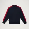 Sweat-shirt zippé classique Kickers pour homme adulte, bleu marine Sweat-shirt zippé classique Kickers pour homme adulte, bleu marine