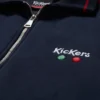 Sweat-shirt zippé classique Kickers pour homme adulte, bleu marine Sweat-shirt zippé classique Kickers pour homme adulte, bleu marine