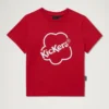 T-shirt classique ajusté Kickers pour femme, rouge T-shirt classique ajusté Kickers pour femme, rouge