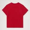 T-shirt classique ajusté Kickers pour femme, rouge T-shirt classique ajusté Kickers pour femme, rouge