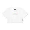 T-shirt classique à col rond Kickers pour femme, blanc