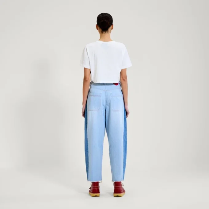 T-shirt classique à col rond Kickers pour femme, blanc
