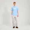 T-shirt classique Kickers pour homme, bleu T-shirt classique Kickers pour homme, bleu