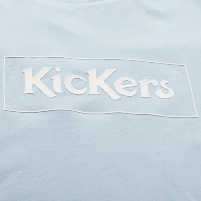 T-shirt classique Kickers pour homme, bleu T-shirt classique Kickers pour homme, bleu