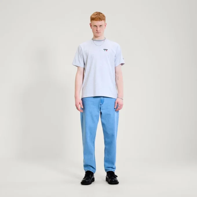 T-shirt classique Kickers pour homme, gris T-shirt classique Kickers pour homme, gris